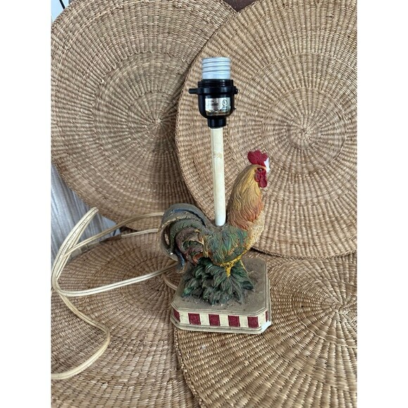 Other - Vintage rooster chicken lamp